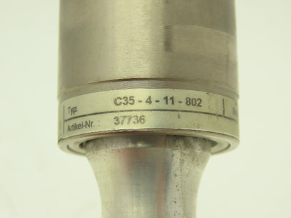 Rinco C35-4-11-802 Ultrasonic Welding Transducer Converter 35kHz w/Booster 1:1.5