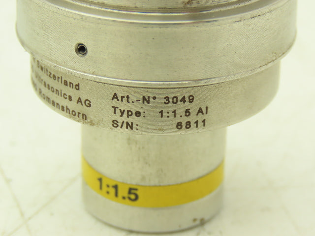 Rinco C35-4-11-802 Ultrasonic Welding Transducer Converter 35kHz w/Booster 1:1.5
