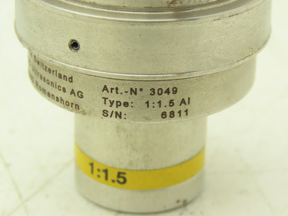 Rinco C35-4-11-802 Ultrasonic Welding Transducer Converter 35kHz w/Booster 1:1.5