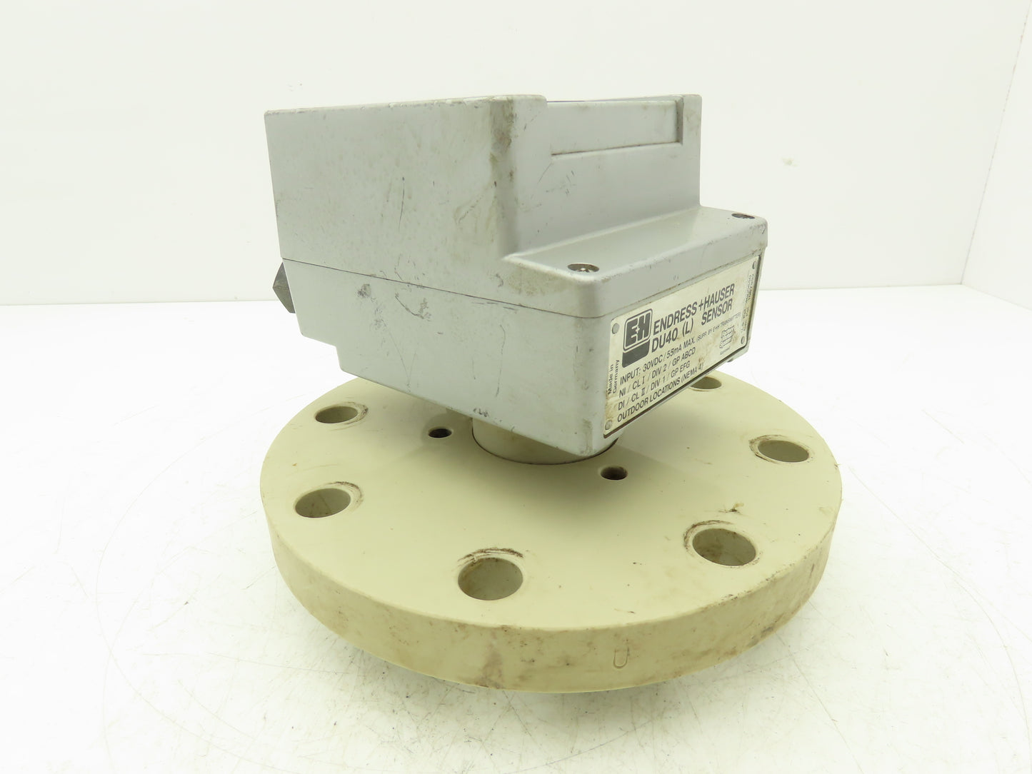 Endress+Hauser DU40 (L) Ultrasonic Level Transmitter Sensor 30VDC 4" Flange