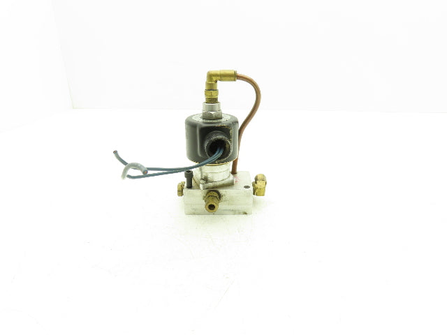 Versa E7SM-8012-66-Z-A120 Pneumatic Air Valve 2-Inlet 3-Way 2-Position NO 150psi