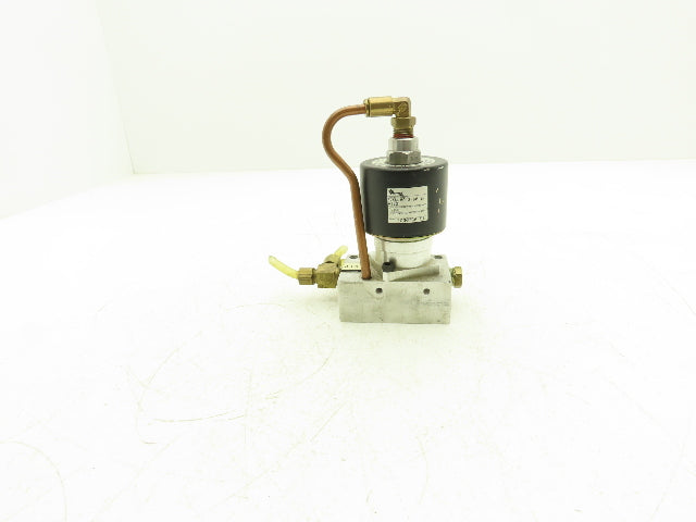 Versa E7SM-8012-66-Z-A120 Pneumatic Air Valve 2-Inlet 3-Way 2-Position NO 150psi