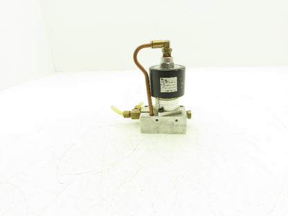 Versa E7SM-8012-66-Z-A120 Pneumatic Air Valve 2-Inlet 3-Way 2-Position NO 150psi