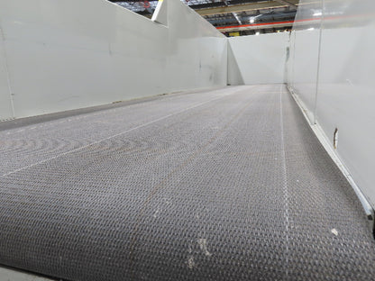 Hytrol BPC 43"x 17' 6" Slider Bed Conveyor 41" Belt 3Hp 3PH Center Drive 160fpm