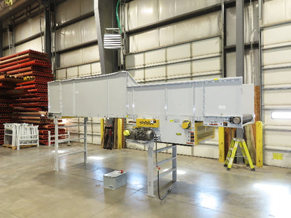 Hytrol BPC 43"x 17' 6" Slider Bed Conveyor 41" Belt 3Hp 3PH Center Drive 160fpm
