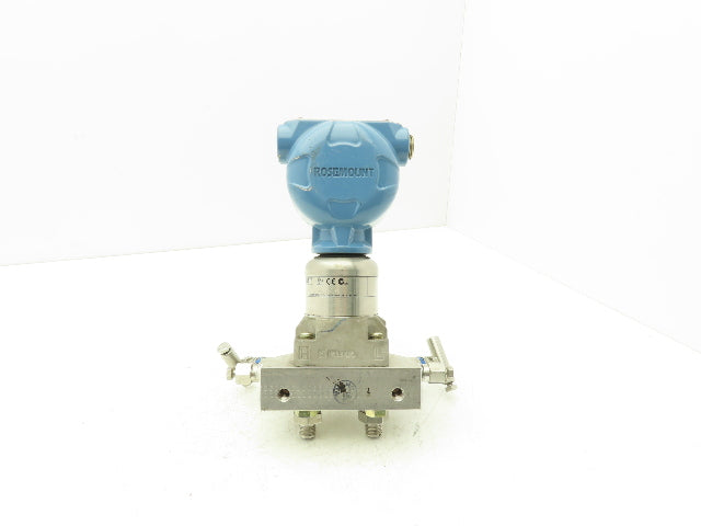 Rosemount 3051S1CD2A2A11A2AQ4 Coplanar Pressure Transmitter 11-42VDC 0-100" H2O