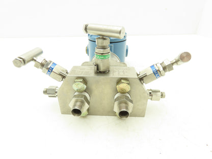 Rosemount 3051S1CD2A2A11A2AQ4 Coplanar Pressure Transmitter 11-42VDC 0-100" H2O