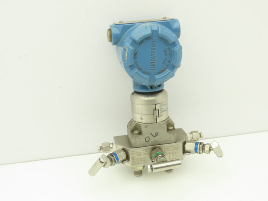 Rosemount 3051S1CD2A2A11A2AQ4 Coplanar Pressure Transmitter 11-42VDC 0-100" H2O