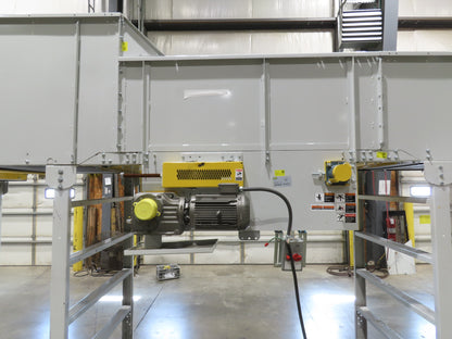 Hytrol BPC 49"x 24' 6" Slider Bed Conveyor 47" Belt 3Hp 3PH Center Drive 128fpm