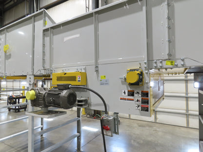 Hytrol BPC 49"x 24' 6" Slider Bed Conveyor 47" Belt 3Hp 3PH Center Drive 128fpm