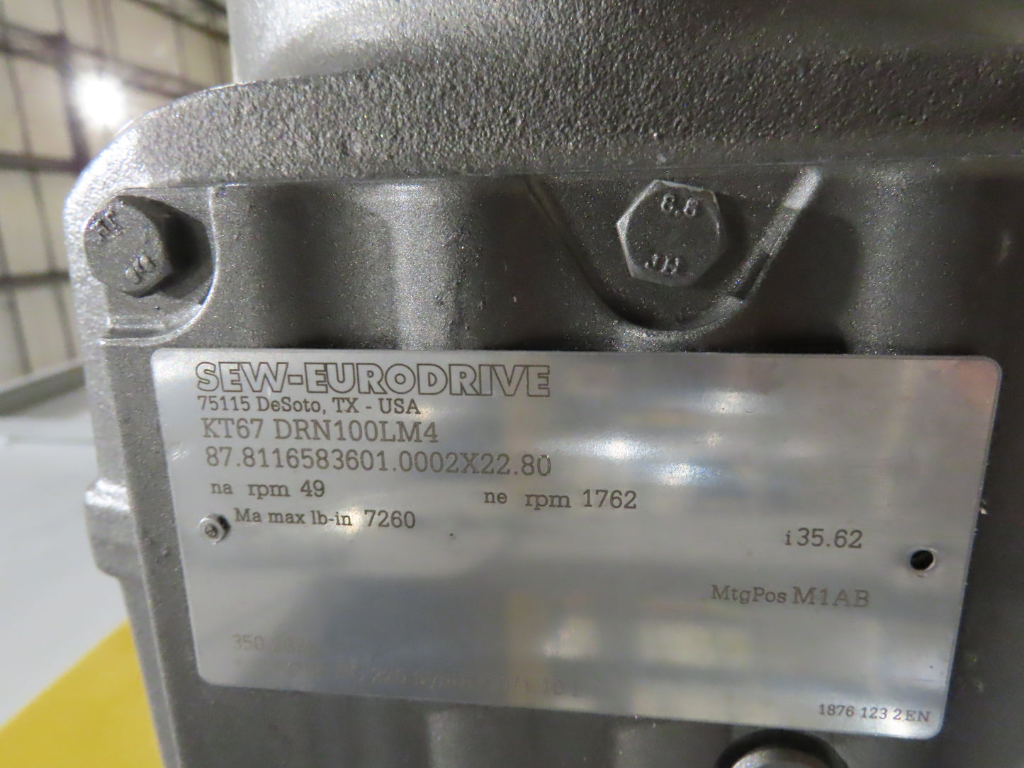 Hytrol BPC 49"x 24' 6" Slider Bed Conveyor 47" Belt 3Hp 3PH Center Drive 128fpm