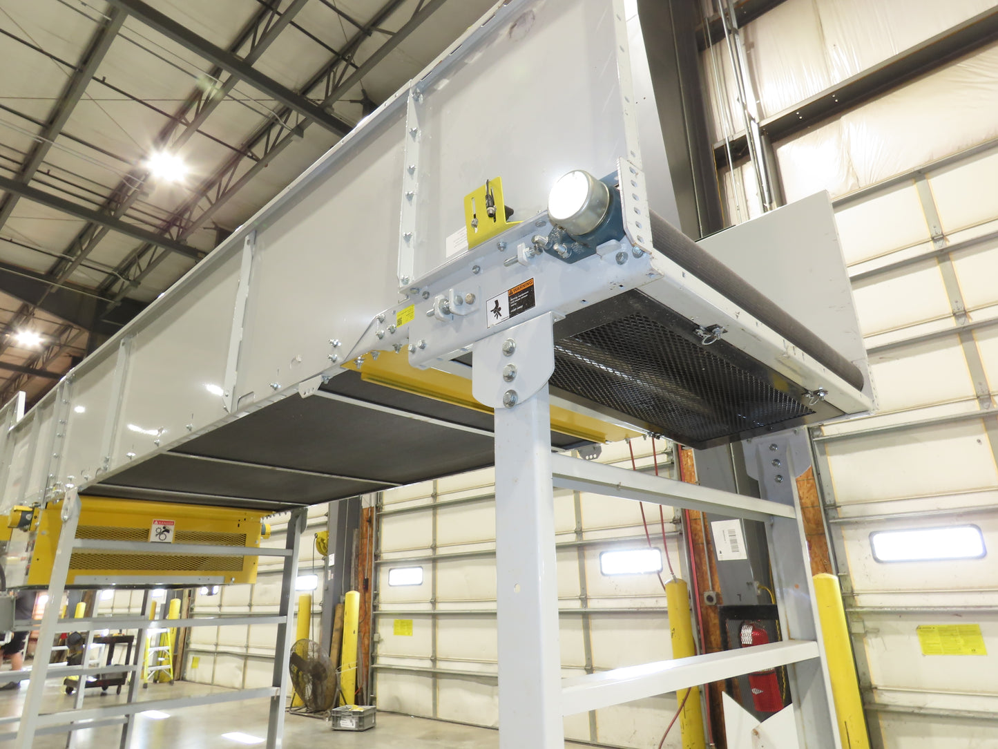 Hytrol BPC 49"x 24' 6" Slider Bed Conveyor 47" Belt 3Hp 3PH Center Drive 128fpm