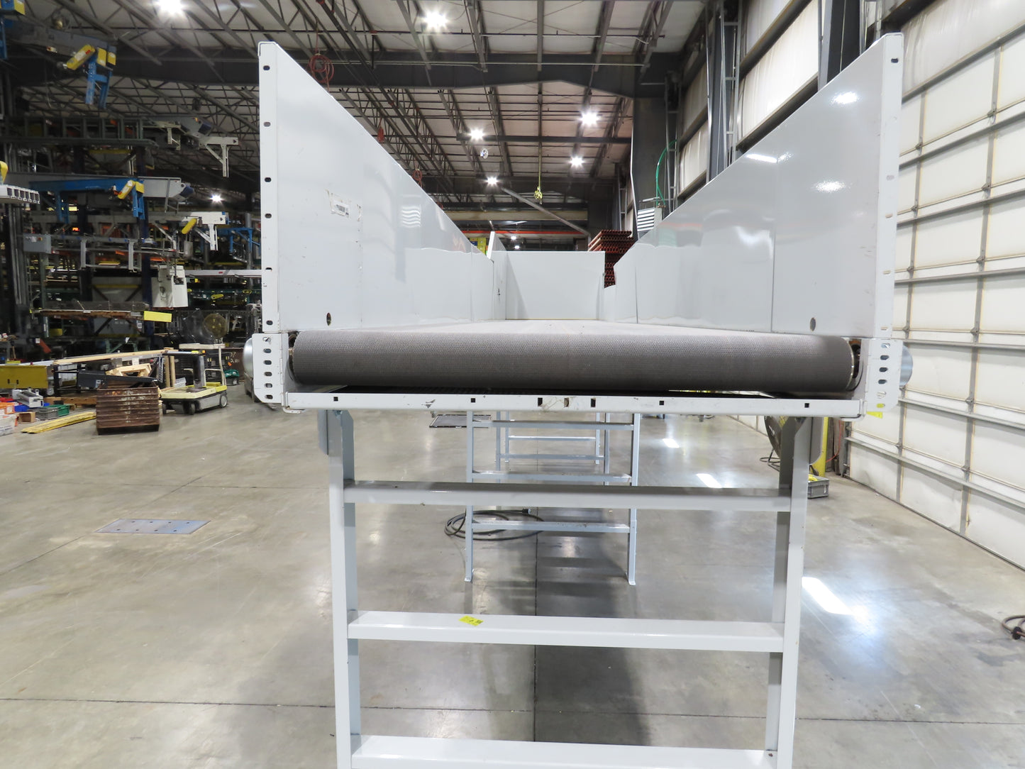 Hytrol BPC 49"x 24' 6" Slider Bed Conveyor 47" Belt 3Hp 3PH Center Drive 128fpm