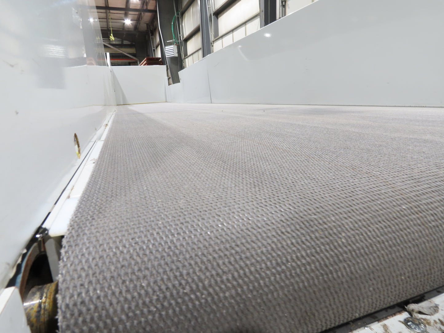 Hytrol BPC 49"x 24' 6" Slider Bed Conveyor 47" Belt 3Hp 3PH Center Drive 128fpm