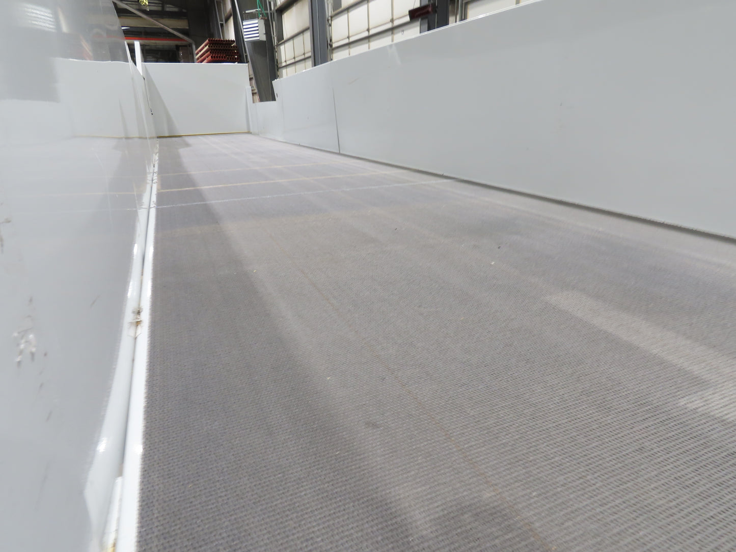 Hytrol BPC 49"x 24' 6" Slider Bed Conveyor 47" Belt 3Hp 3PH Center Drive 128fpm