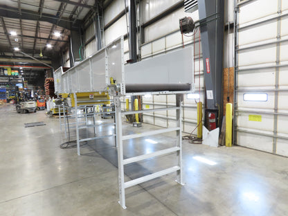 Hytrol BPC 49"x 24' 6" Slider Bed Conveyor 47" Belt 3Hp 3PH Center Drive 128fpm