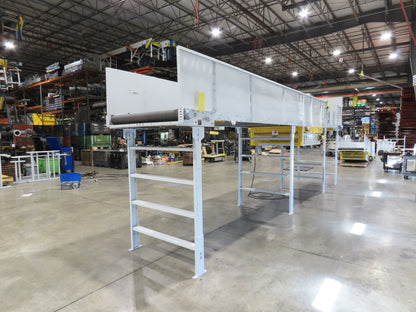 Hytrol BPC 49"x 24' 6" Slider Bed Conveyor 47" Belt 3Hp 3PH Center Drive 128fpm