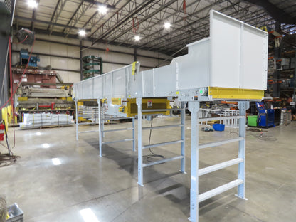 Hytrol BPC 49"x 24' 6" Slider Bed Conveyor 47" Belt 3Hp 3PH Center Drive 128fpm