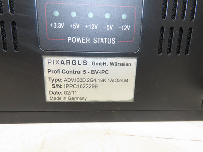 Pixargus 5-BV-IPC ProfilControl Inline Quality Control Industrial PC