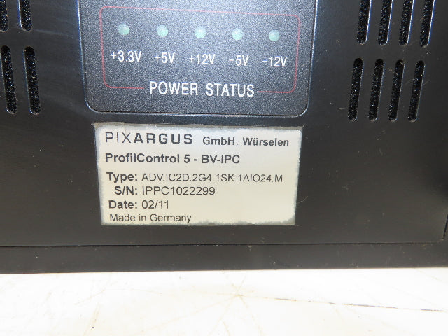 Pixargus 5-BV-IPC ProfilControl Inline Quality Control Industrial PC