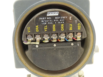 Foxboro 823DP-I3S1NL0-Y Electronic Pressure Transmitter 12.5-65VDC 3000PSI