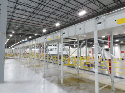 52"x 87' MatTop Roller Belt Conveyor 15Hp 3PH End Drive 10'H Variable Speed VFD