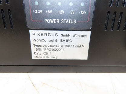 Pixargus 5-BV-IPC ProfilControl Inline Quality Control Industrial PC