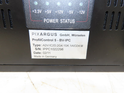 Pixargus 5-BV-IPC ProfilControl Inline Quality Control Industrial PC