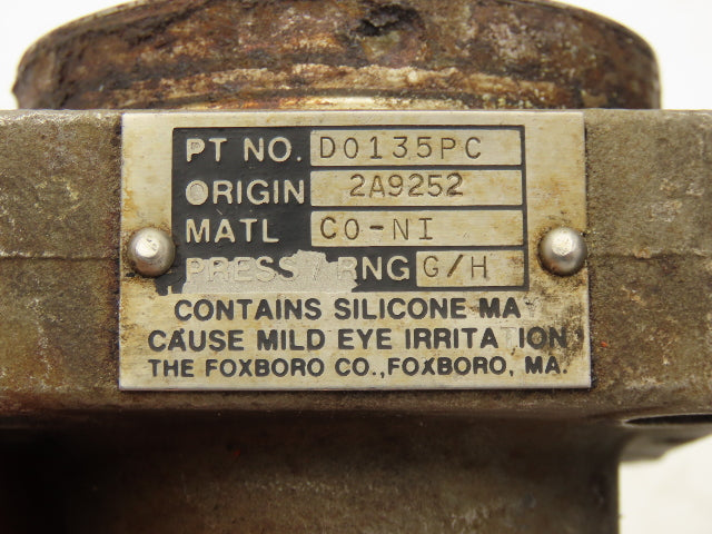 Foxboro 821GM-DS1NH1 Electronic Pressure Transmitter 12.5-42VDC 425PSI