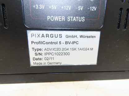 Pixargus 5-BV-IPC ProfilControl Inline Quality Control Industrial PC *CLEAN*