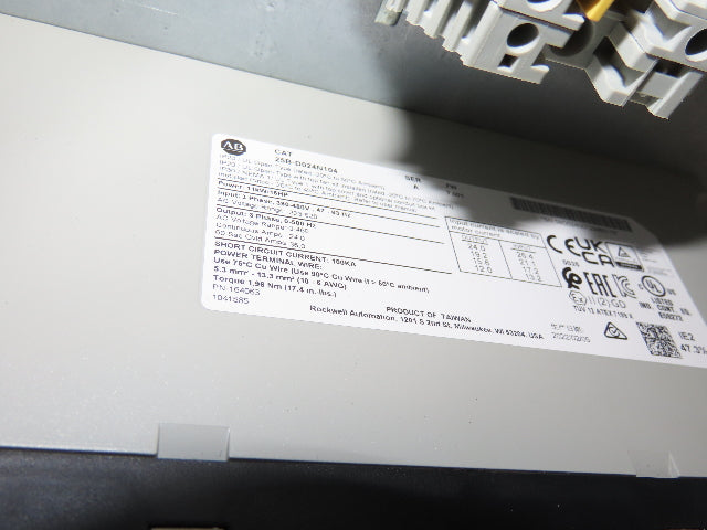 46"x 71' MatTop Roller Belt Conveyor 15Hp 3PH End Drive 10'H Variable Speed VFD