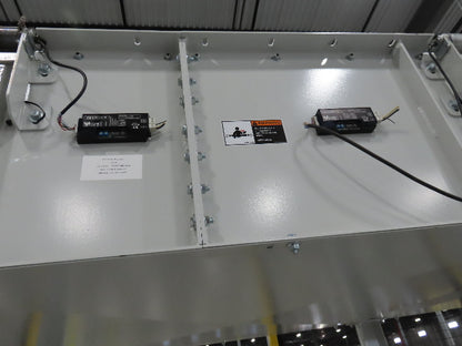 46"x 71' MatTop Roller Belt Conveyor 15Hp 3PH End Drive 10'H Variable Speed VFD