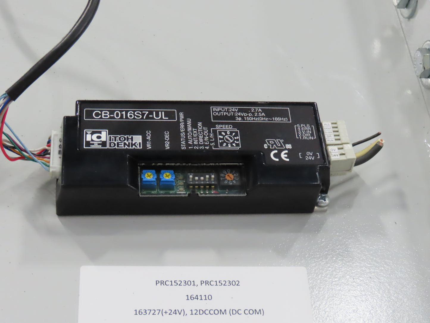 46"x 71' MatTop Roller Belt Conveyor 15Hp 3PH End Drive 10'H Variable Speed VFD