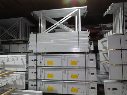 46"x 71' MatTop Roller Belt Conveyor 15Hp 3PH End Drive 10'H Variable Speed VFD