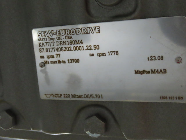 46"x 71' MatTop Roller Belt Conveyor 15Hp 3PH End Drive 10'H Variable Speed VFD