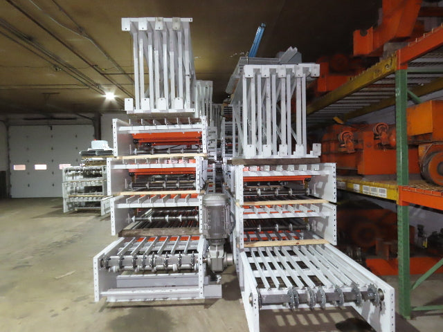 46"x 71' MatTop Roller Belt Conveyor 15Hp 3PH End Drive 10'H Variable Speed VFD