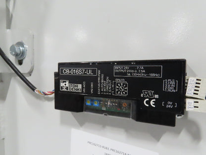 46"x 71' MatTop Roller Belt Conveyor 15Hp 3PH End Drive 10'H Variable Speed VFD