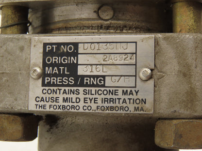 Foxboro 821GM-IS1SH2-M Electronic Pressure Transmitter 12.5-65VDC 600PSI