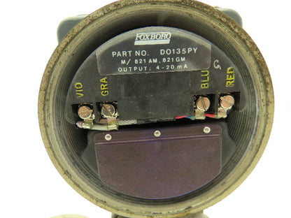 Foxboro 821GM-IS1SH2-M Electronic Pressure Transmitter 12.5-65VDC 600PSI