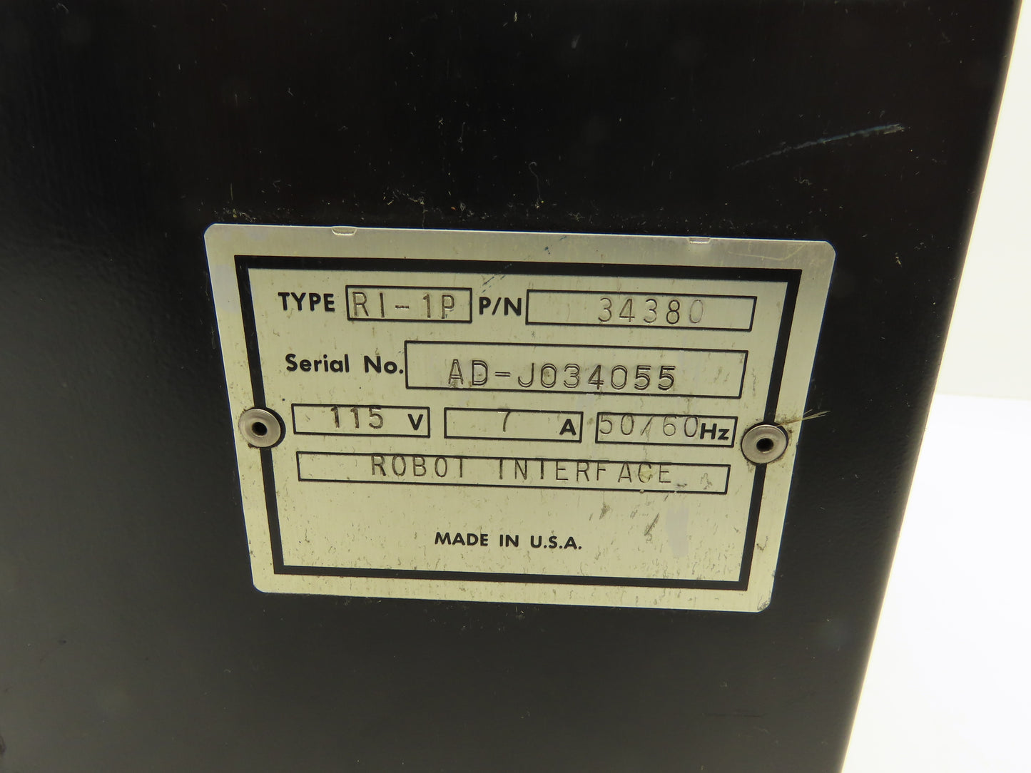 34380 ESAB Robot Analog Interface 115V *Missing one Board inside unit*
