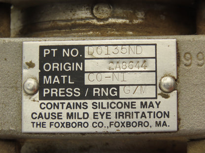 Foxboro 821GM-IS1NM2 Pressure Transmitter 1/2"NPT 12.5-65vdc