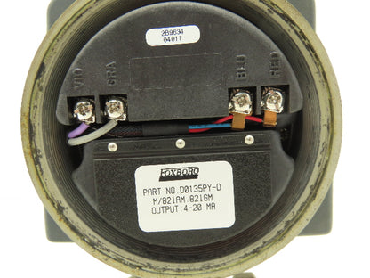 Foxboro 821GM-IS1NM2 Pressure Transmitter 1/2"NPT 12.5-65vdc