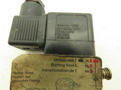 Herion 8020753 Pneumatic Air Solenoid Valve 1-10 Bar 24VAC