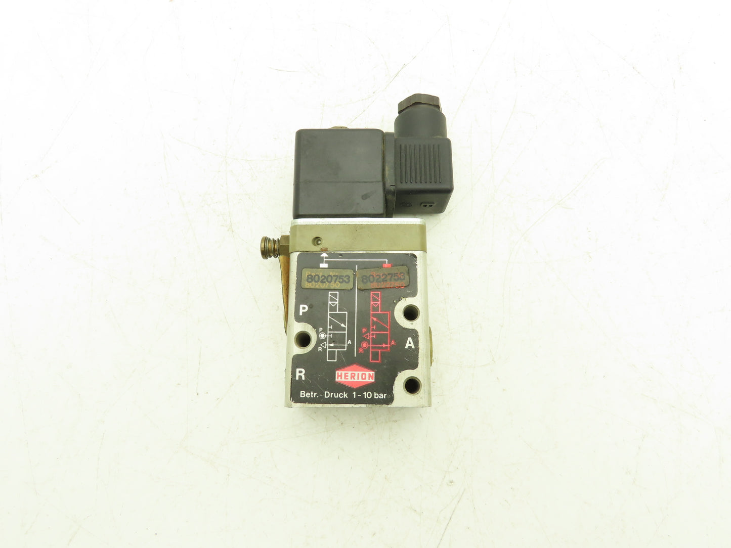 Herion 8020753 Pneumatic Air Solenoid Valve 1-10 Bar 24VAC