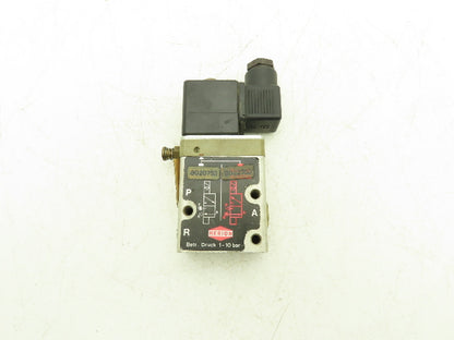 Herion 8020753 Pneumatic Air Solenoid Valve 1-10 Bar 24VAC