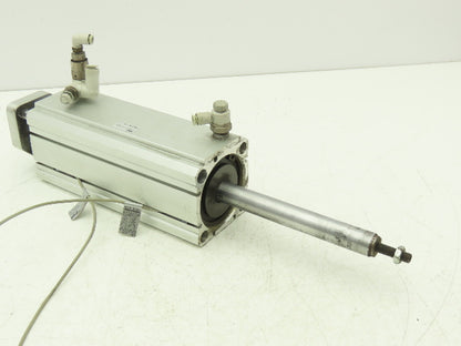 PHD CTD2U 63x6-BB-M Pneumatic Guided Air Cylinder 6" Stroke Non-Rotating Rod