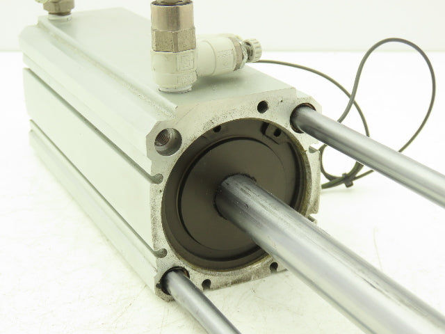 PHD CTD2U 63x6-BB-M Pneumatic Guided Air Cylinder 6" Stroke Non-Rotating Rod