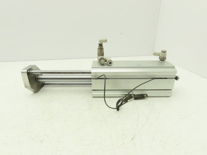 PHD CTD2U 63x6-BB-M Pneumatic Guided Air Cylinder 6" Stroke Non-Rotating Rod