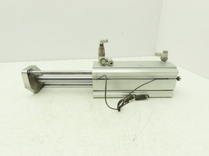 PHD CTD2U 63x6-BB-M Pneumatic Guided Air Cylinder 6" Stroke Non-Rotating Rod