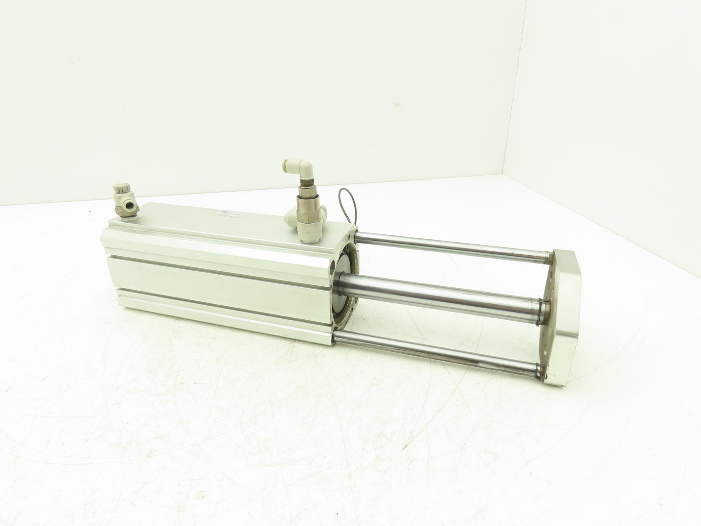 PHD CTD2U 63x6-BB-M Pneumatic Guided Air Cylinder 6" Stroke Non-Rotating Rod